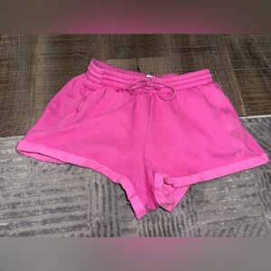 PINK Victoria's Secret Fuchsia Lounge Shorts